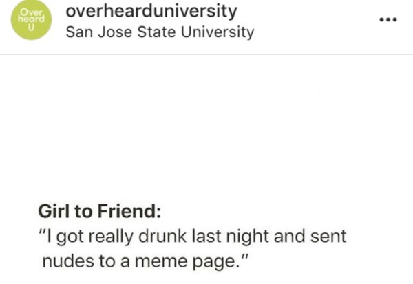 30 crazy things overheard at university