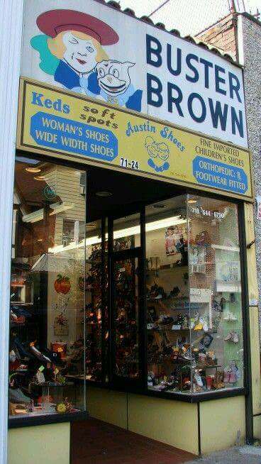 Nostalgic pic of a Buster Brown store