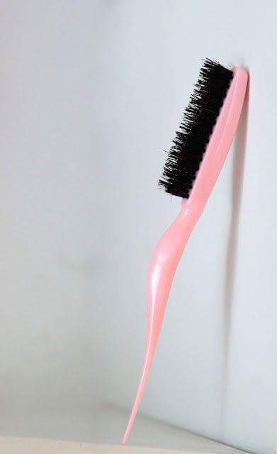 Nostalgic pic of a teasing hair brush