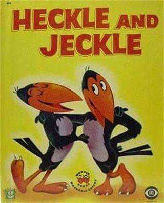Nostalgic pic of the Heckle and Jeckle book cover
