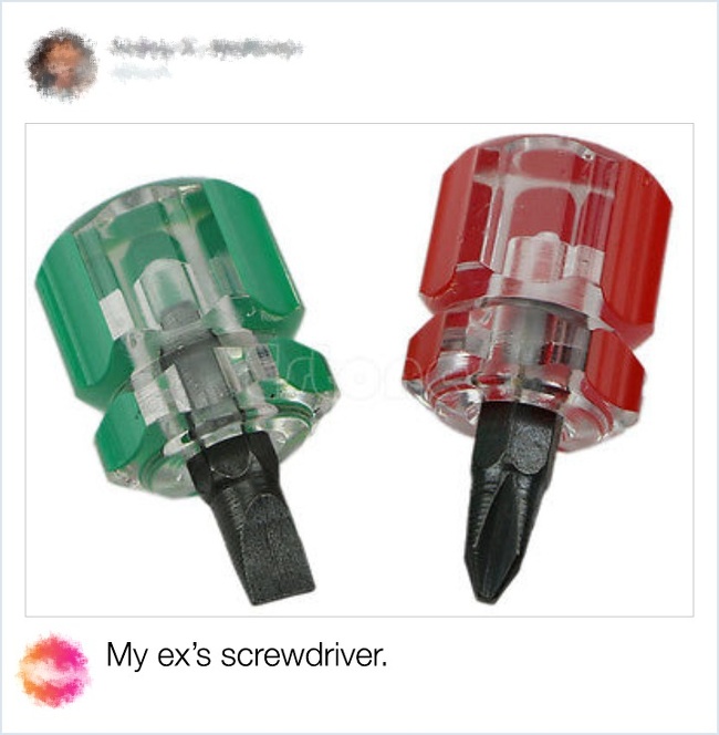 My ex's screwdriver.