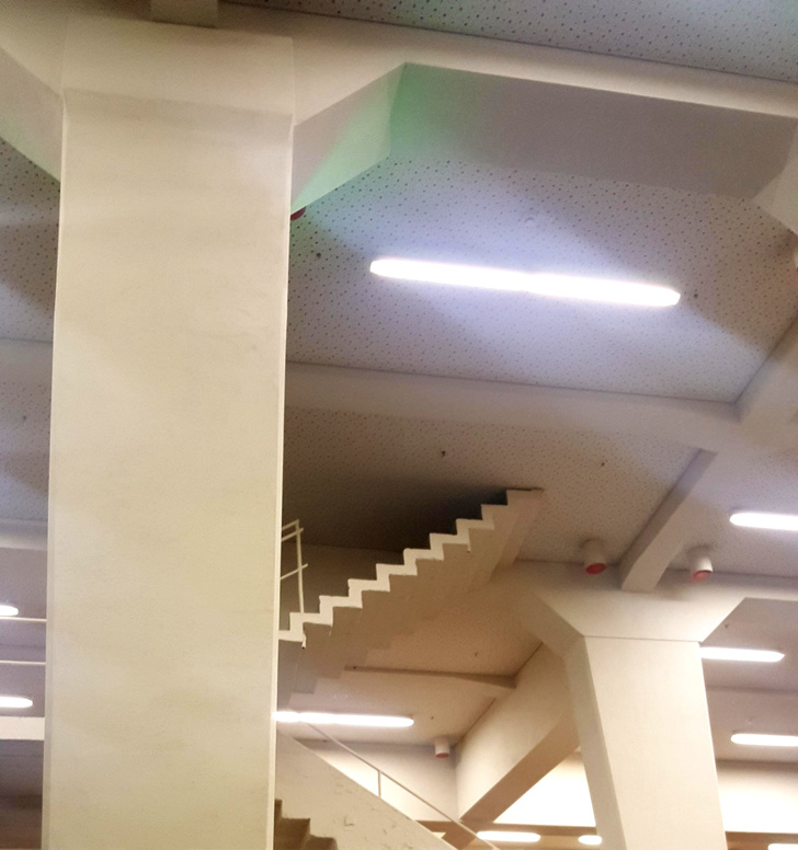 Stairs to the ceiling