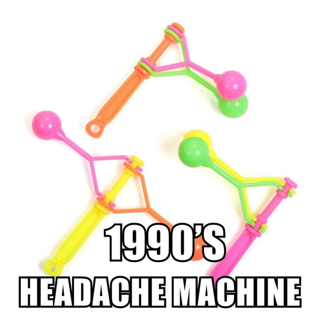 body jewelry - 1990'S Headache Machine