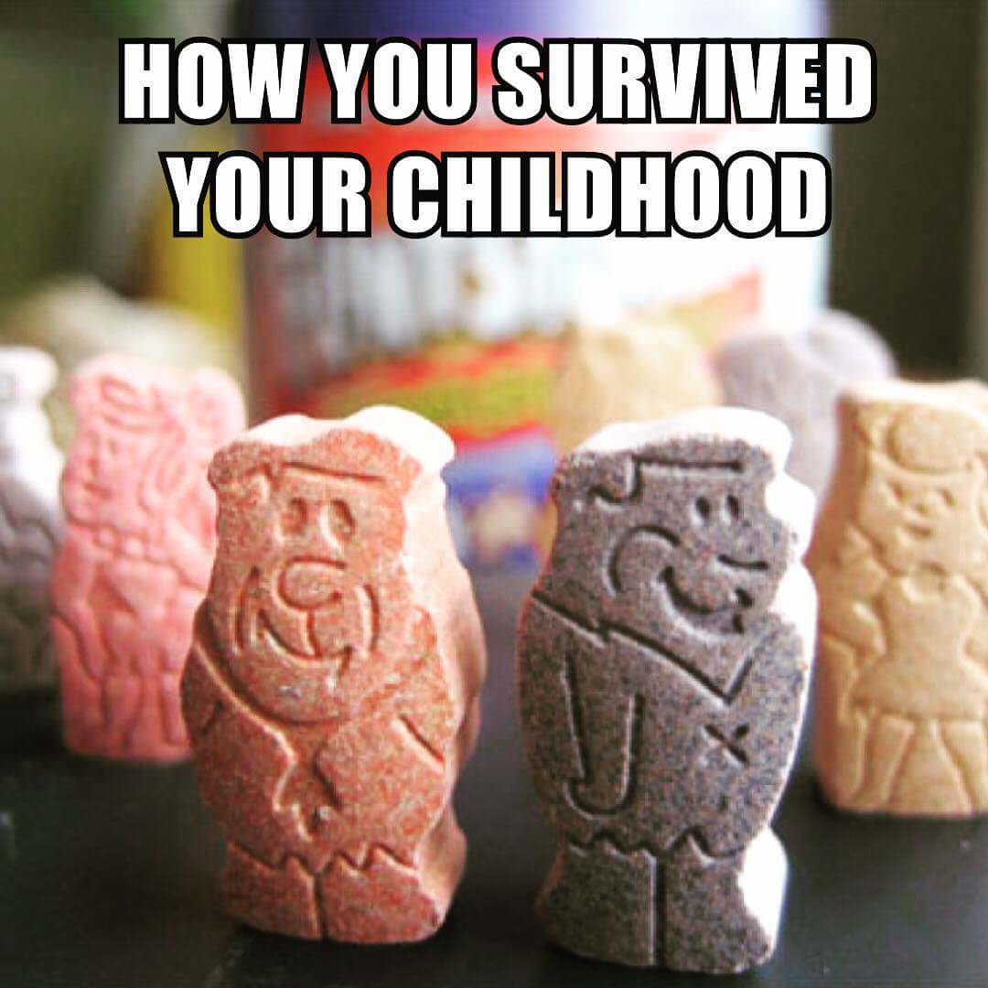 flintstones vitamins - How You Survived Your Childhood