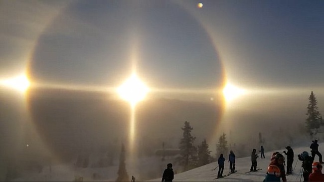 Halo-effect, Sweden