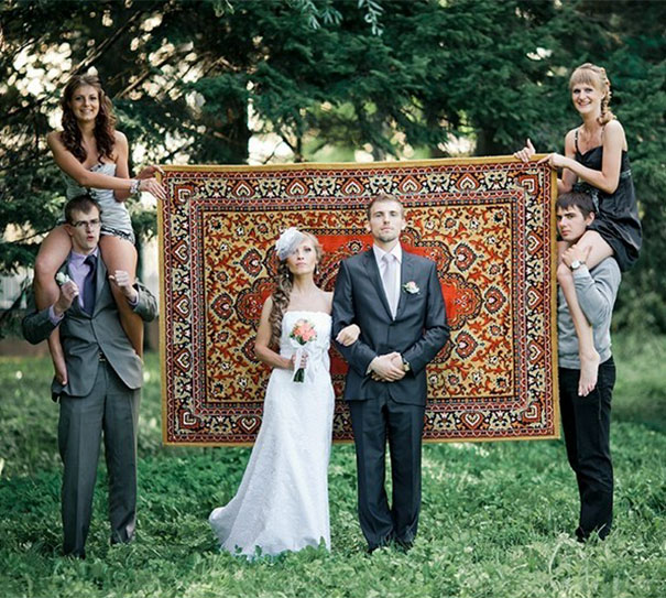 25 Incredibly Awkward Russian Wedding Photos