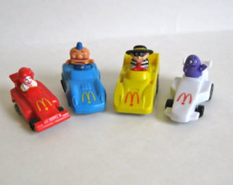 mcdonald's toy cars