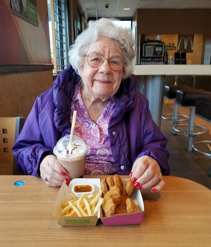 “My grandma turned 101 today!”