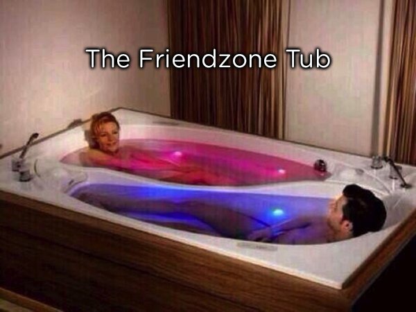 bath together - The Friendzone Tub