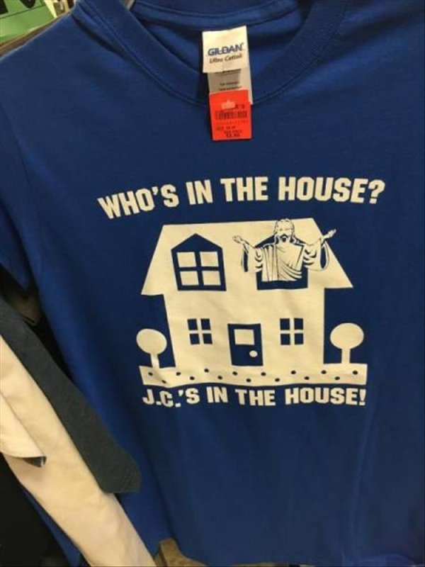 t shirt - Gin Who'S In The House? J.C'S In The House!