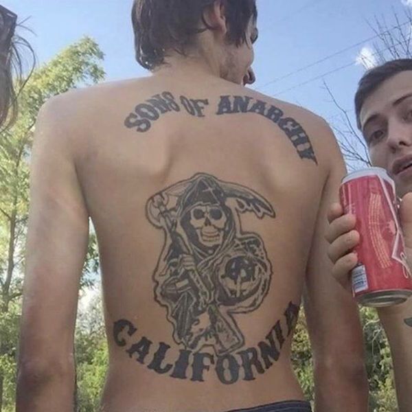 sons of anarchy back tattoo