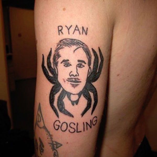 tattoo fails - Ryan Gosling