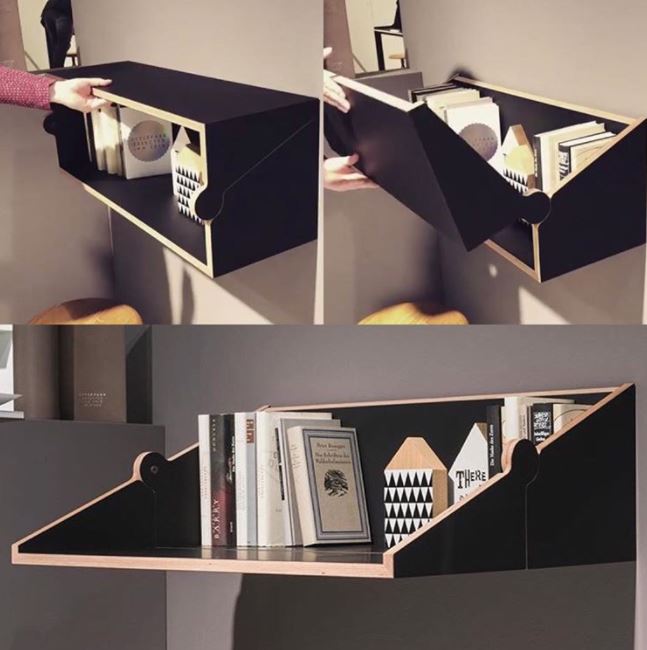 A transforming shelf for those who don’t know which one they need.