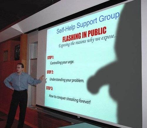 public flashing meme - SelfHelp Support Group Flashing In Public Epossing the reasons why we erpose. Step 1 Controlling your urge Step 2 Understanding your problem. Step 2 How to conquer streaking forever!