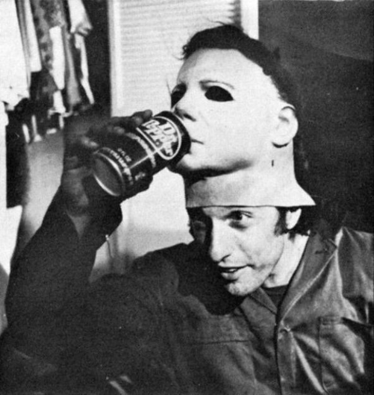 A happy Michael Myers — now you’ve seen everything.