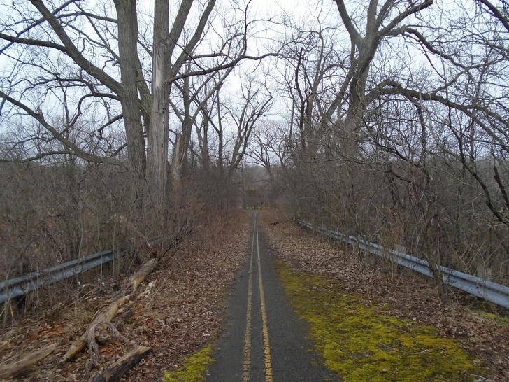 abandoned road -