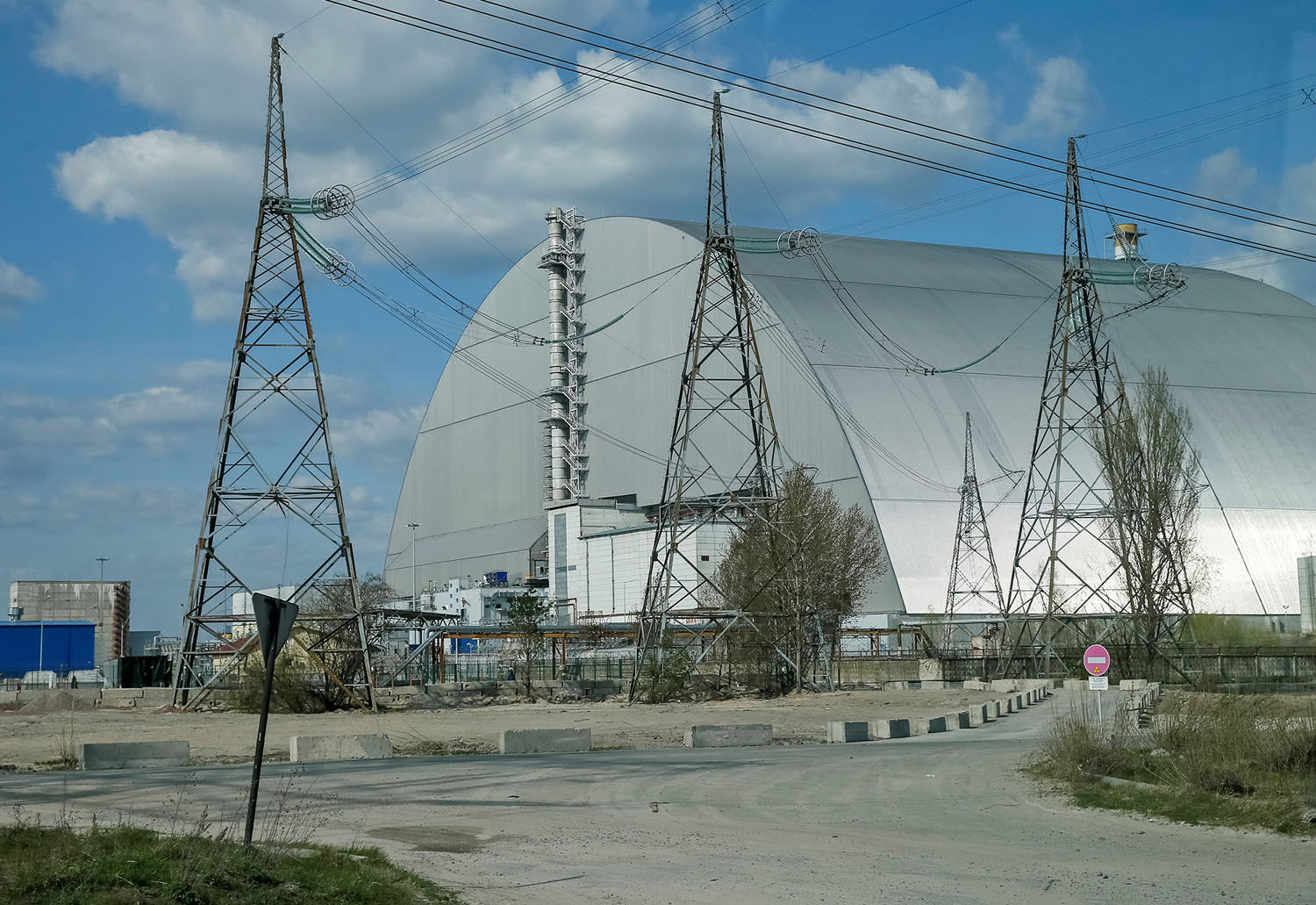 NSC new safe confinement structure at Chernobyl