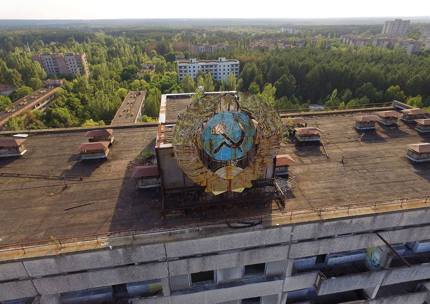 chernobyl pripyat hammer and sickle