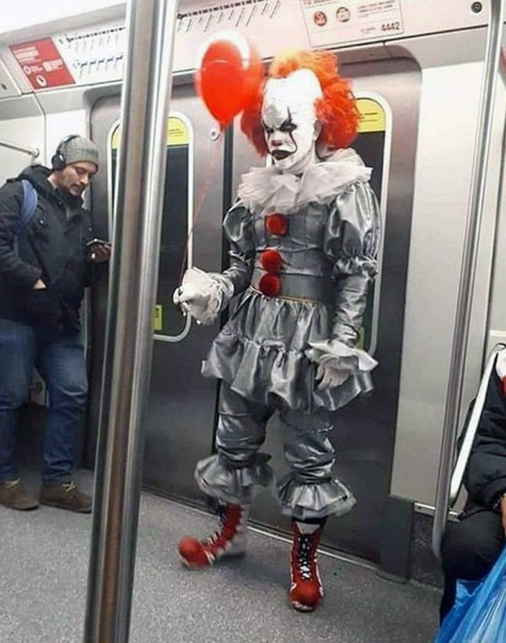 This Pennywise is even more horrendous than the movie’s version.