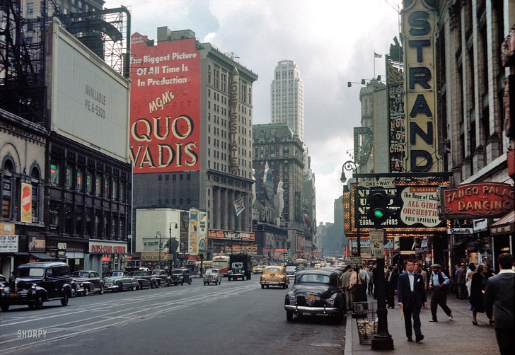 Broadway, New York, 1949