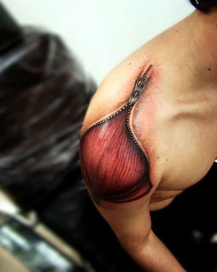30 3D Tattoos That Are Too Perfect to Be Real