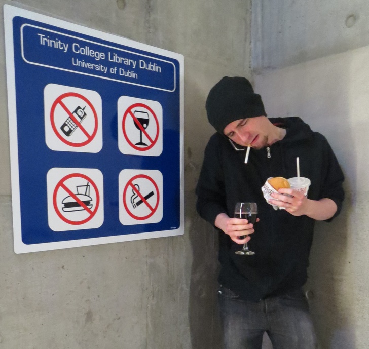 Anarchist level: this Irish guy