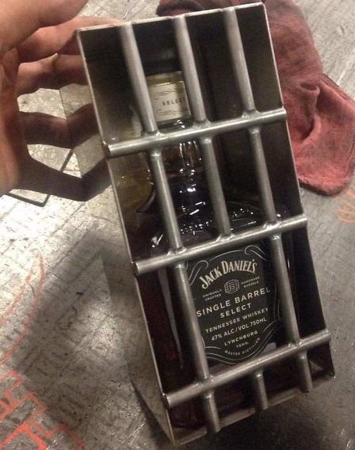 “My friend is a welder. Here’s his present for his boss.”