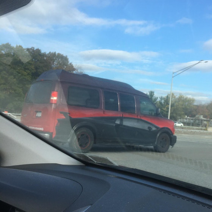 Is it a van or is a sports car taking over?