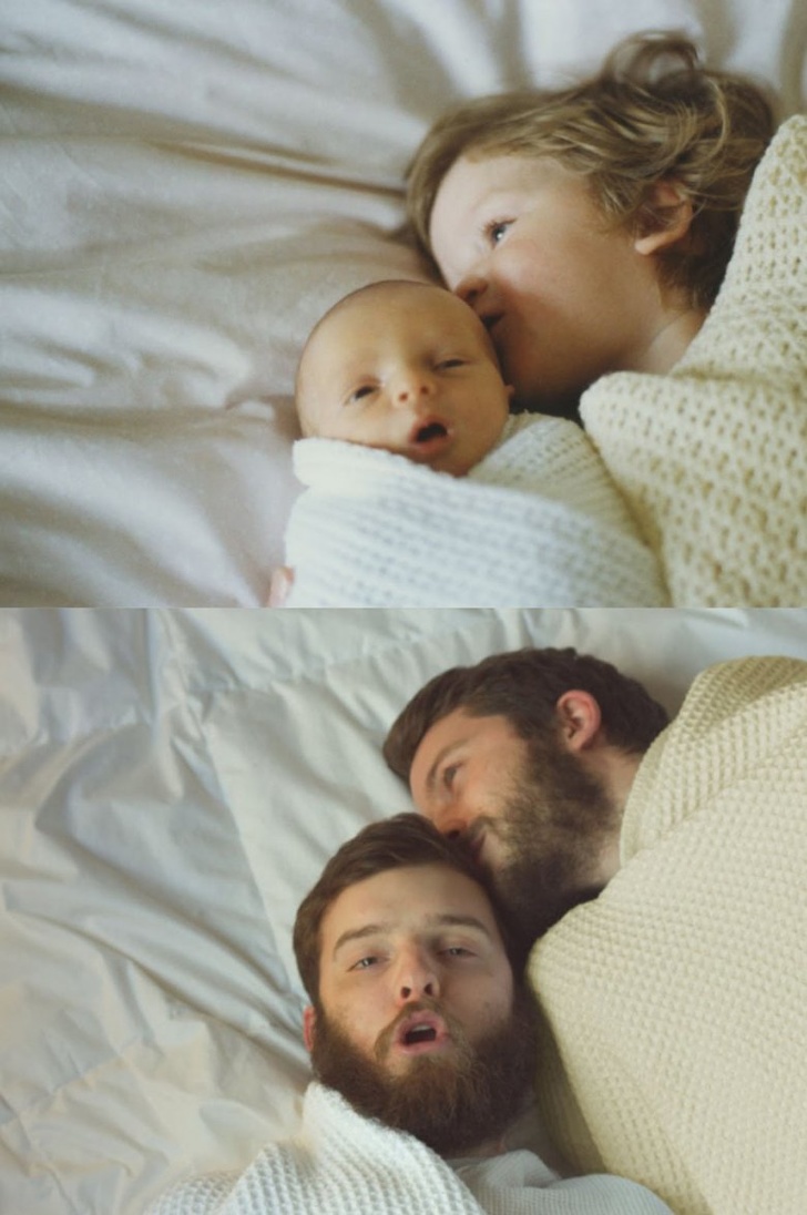 recreated childhood photos brothers