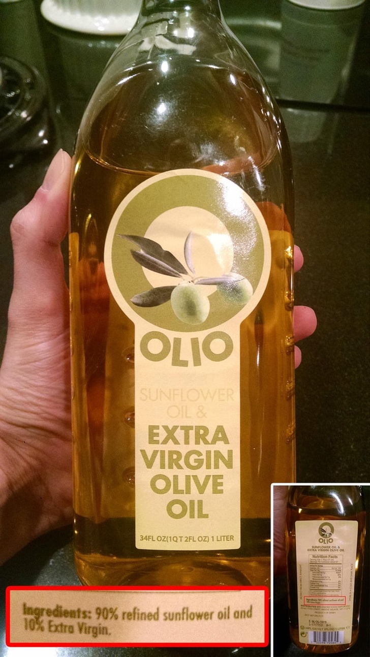 sunflower oil with extra virgin olive oil - Olio Sunflower Oil Extra Virgin Olive Oil 34FL Oz1QT 2FL Oz 1 Liter Olio Ingredients 90% refined sunflower oil and 10% Extra Virgin. Troduc