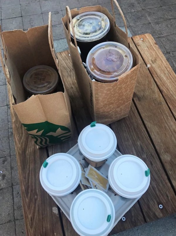 starbucks carry out