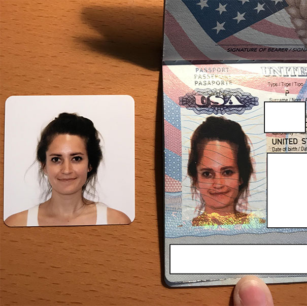 bad luck passport photo fail - Signature Of BearerSign, Passport Asses Pasapore Inime Type Type Tipo Pa Surname Non United S Date of birthDa!