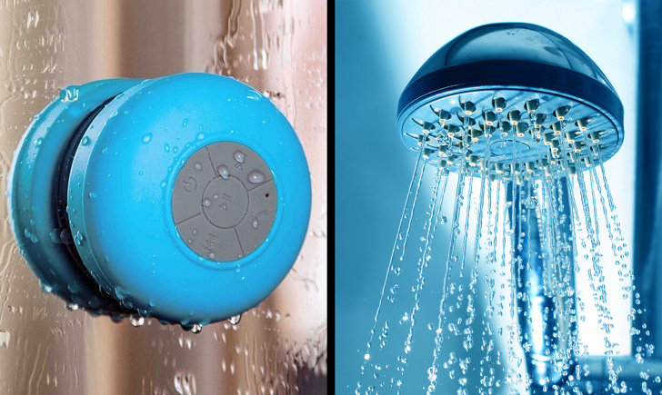 A waterproof speaker that allows you to listen to your favorite music when taking a shower.</br><br>Buy the speaker <a href=https://amzn.to/2IMlVcl>here.</a> Buy the music wherever Bhad Bhabie albums are sold.