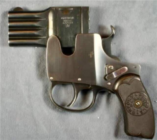 weird old revolver