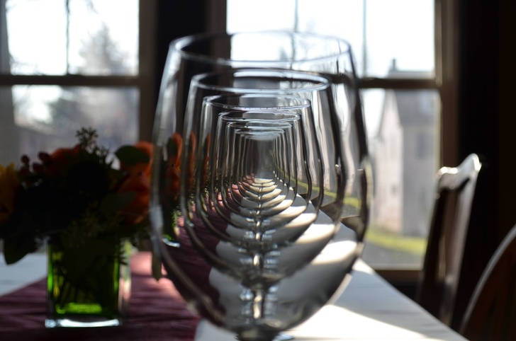 These wine glasses