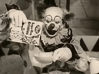 A Post Sugar Rice Krinkles cereal commercial in the US in the early 1960s.