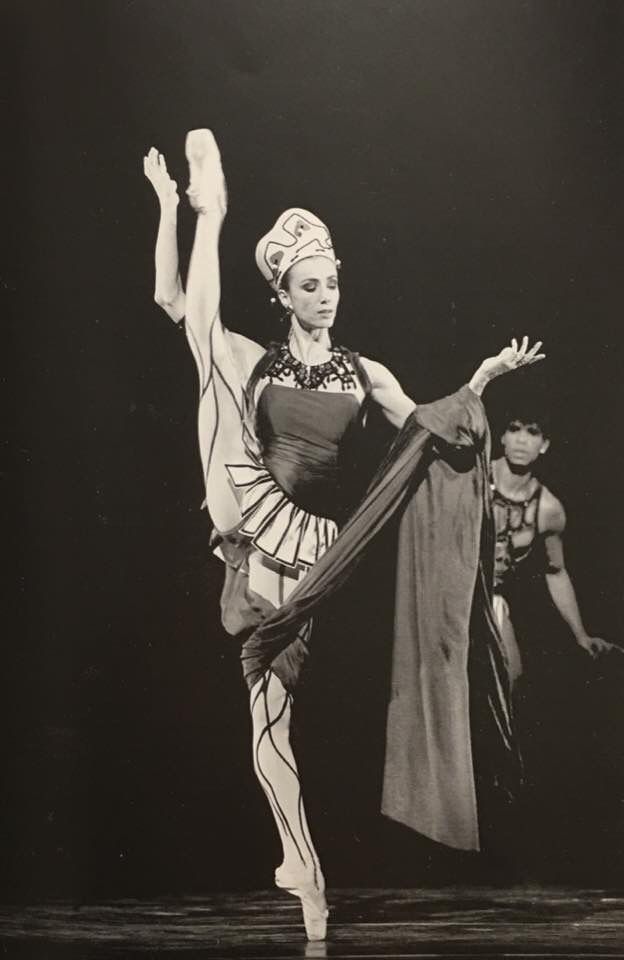 A ballerina in Italy in 1977.