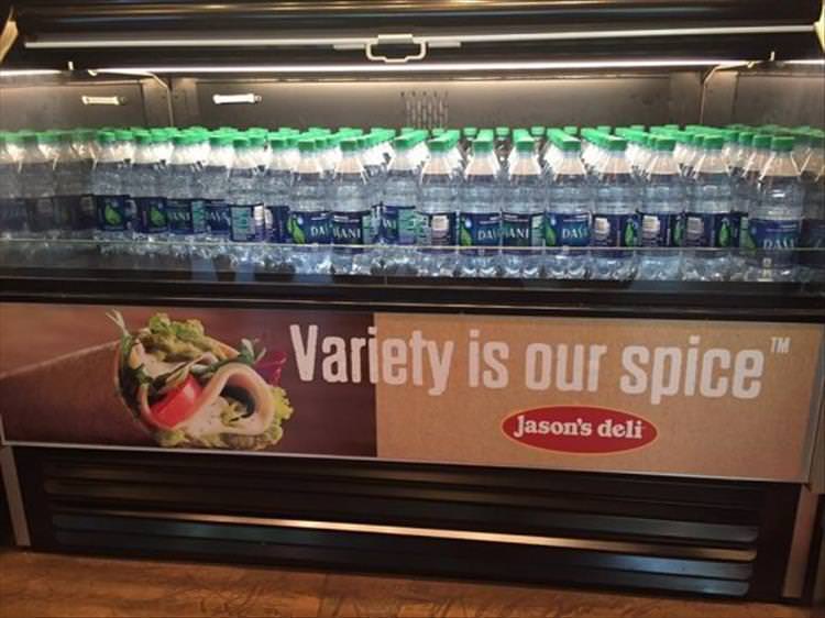 display case - Davani Variety is our spice Jason's deli
