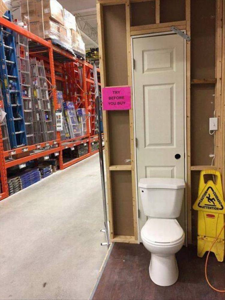 toilet - Try Before You Buy Cuidados