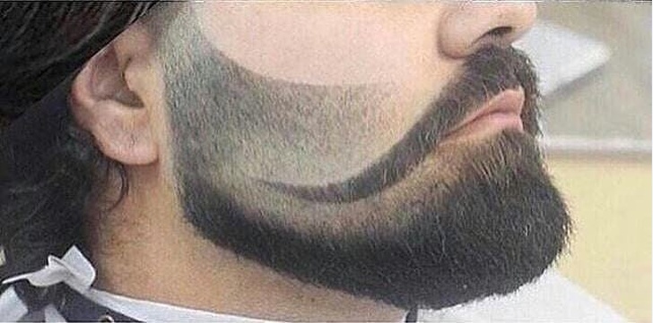 This barber's skill level is over 9000!