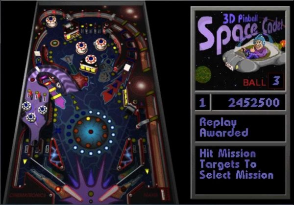 3d pinball meme - 3D Pinball pace Codes . Ball 3 1 2452500 Replay Awarded Hit Mission Targets To Select Mission