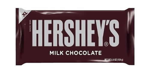 Hershey Bars contain only 11% cacao, only 1% more than the FDA legal minimum to be called chocolate