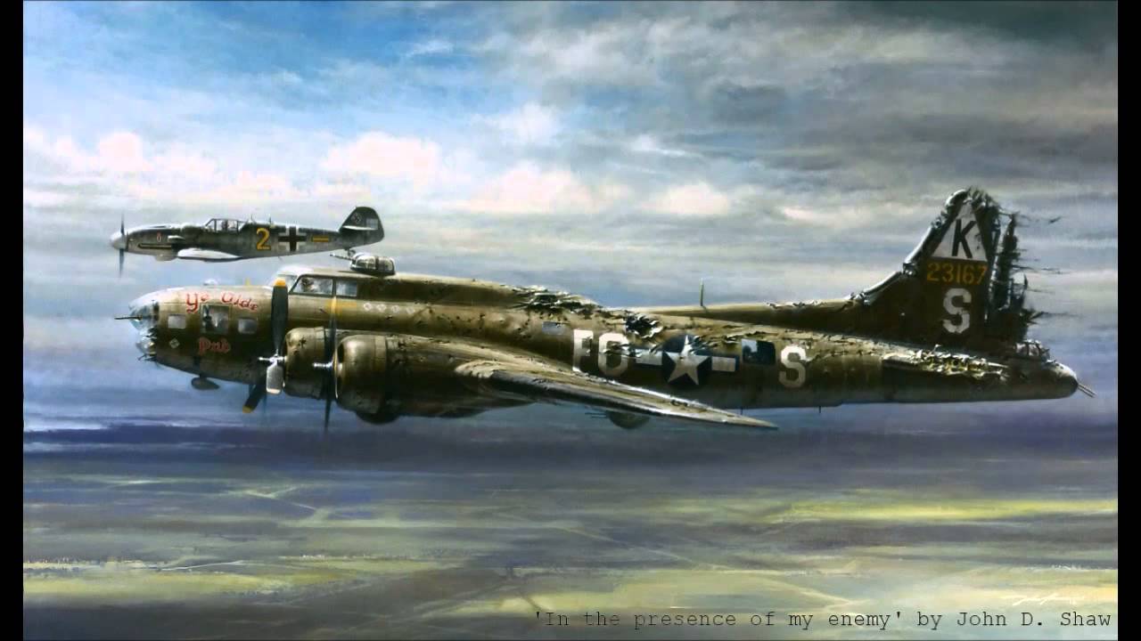 American WWII pilot Charlie Brown was struggling to keep his damaged bomber airborne in the skies over Germany in 1943 when Luftwaffe ace Hanz Stigler flew alongside. Instead of firing due to how much damage the bomber had taken as he thought it would be dishonorable, Stigler gave a salute.