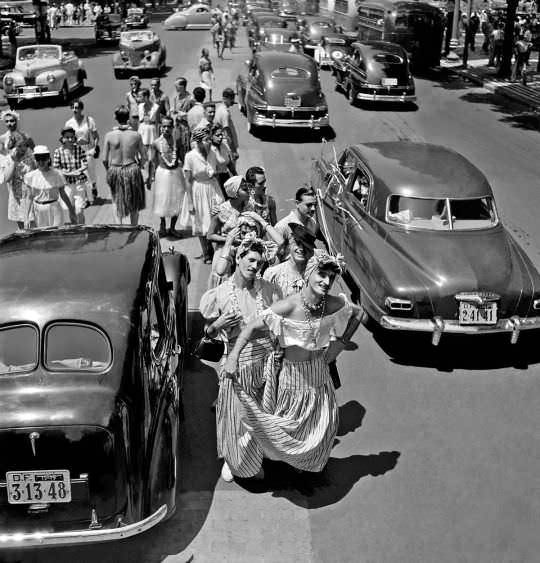 Drag queens in Rio de Janeiro, Brazil in 1956.