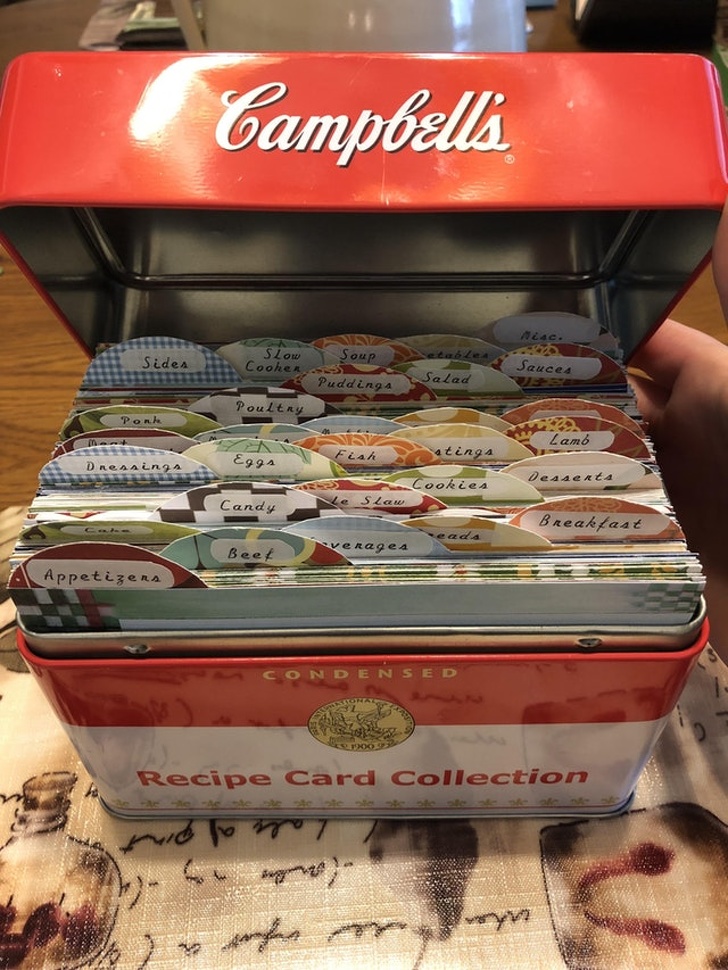 “My grandmother spent the last 4 years typing on her typewriter recipe cards. These recipes have been passed down in my family and now to me. I’m honored and highly impressed with her grit and skill.”
