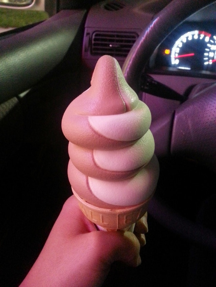 This perfect ice cream cone