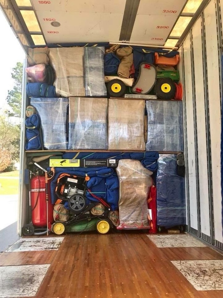 A mover’s life and how everything fits perfectly together
