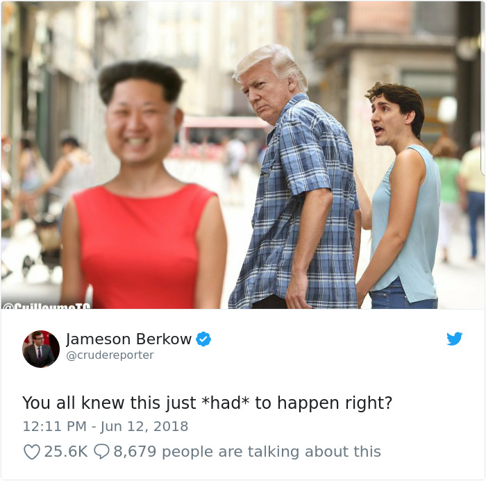 Trump meme with Kim donald trump kim jong un memes - laluillaumet Jameson Berkow You all knew this just had to happen right? 8,