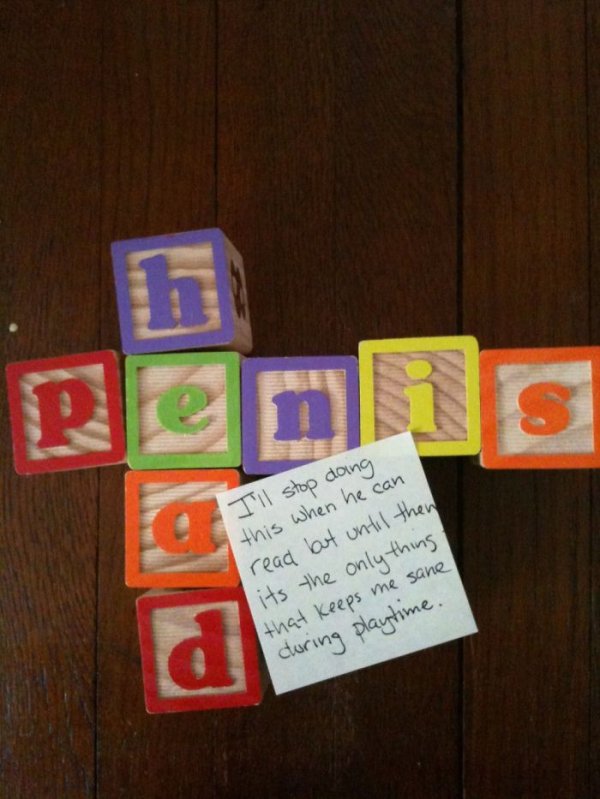 37 post it notes from stay at home father