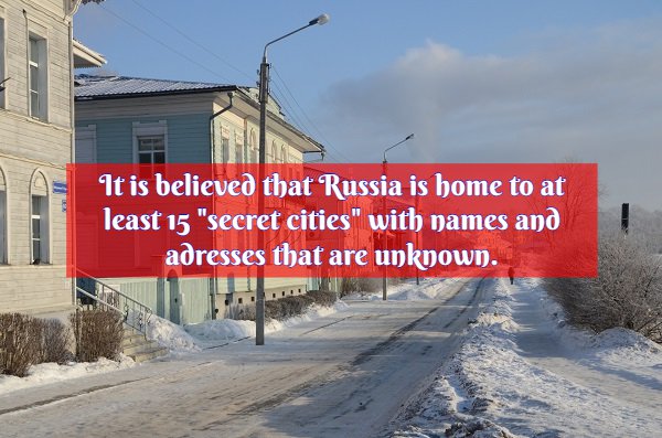 22 wacky facts about Russia